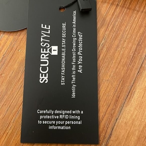 K. Carroll Accessories Red Crossbody Pouch Purse RFID Protection Travel NEW - Picture 10 of 10